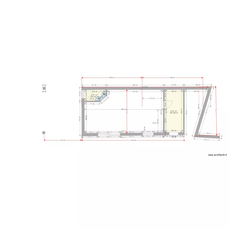 Esquenne 5 rez de chauss&eacute;e. Plan de 