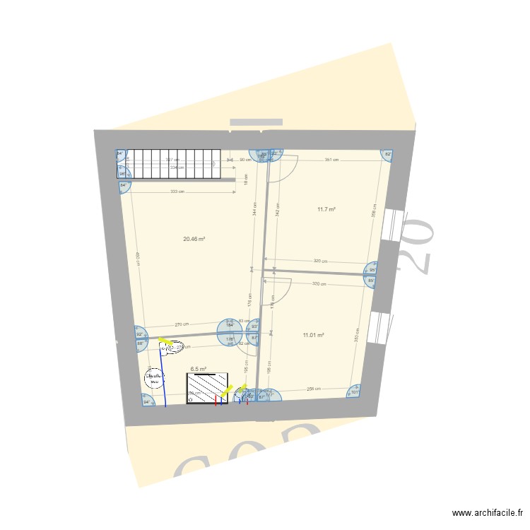 luchon 2sd 20200826 Plomberie. Plan de 0 pièce et 0 m2