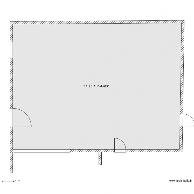 SALLE A MANGER. Plan de 0 pièce et 0 m2