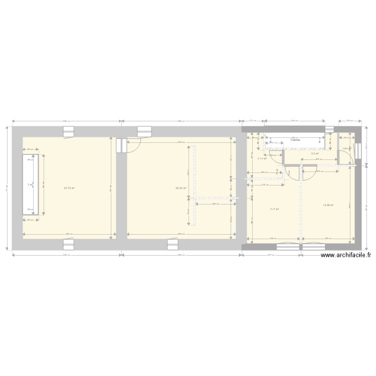 isolation etage. Plan de 0 pièce et 0 m2
