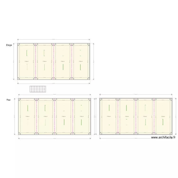 Duchene. Plan de 