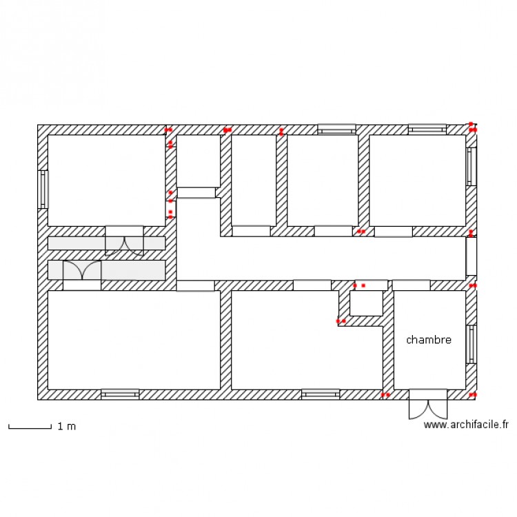 maison. Plan de 0 pièce et 0 m2