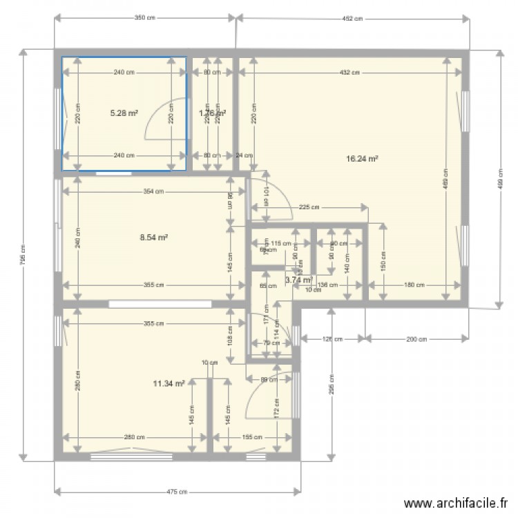 ECURIE BENOIT 1 F 2. Plan de 0 pièce et 0 m2