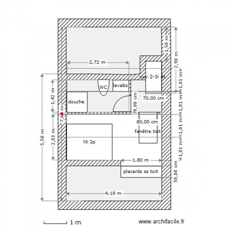 98r Deceuninck 3 ième étage. Plan de 0 pièce et 0 m2