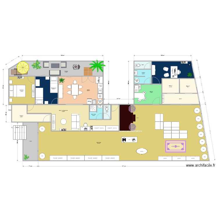 1er ETAGE. Plan de 0 pièce et 0 m2