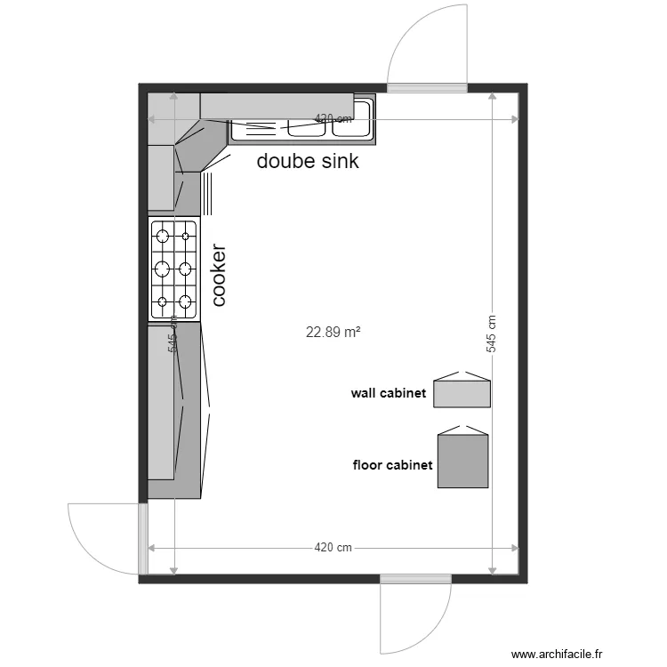 fins kitchen. Plan de fins kitchen. Plan de