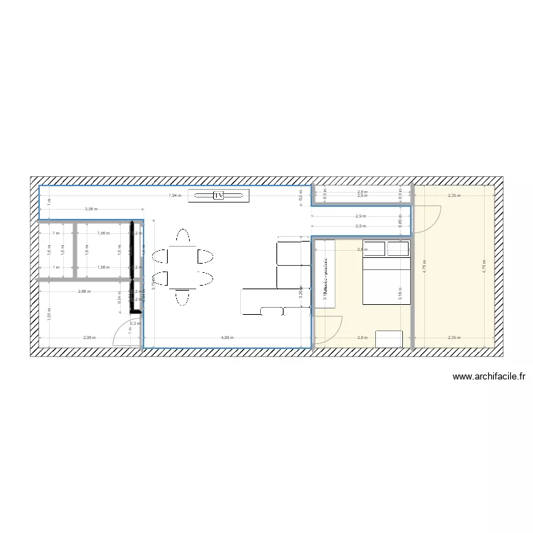 Plan logement F. Bonnegre. Plan de Plan logement F. Bonnegre. Plan de