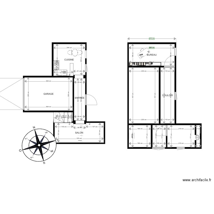 Maison STM. Plan de 0 pièce et 0 m2