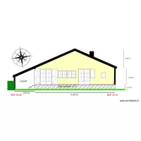 chalet 63 Facade NORD 1