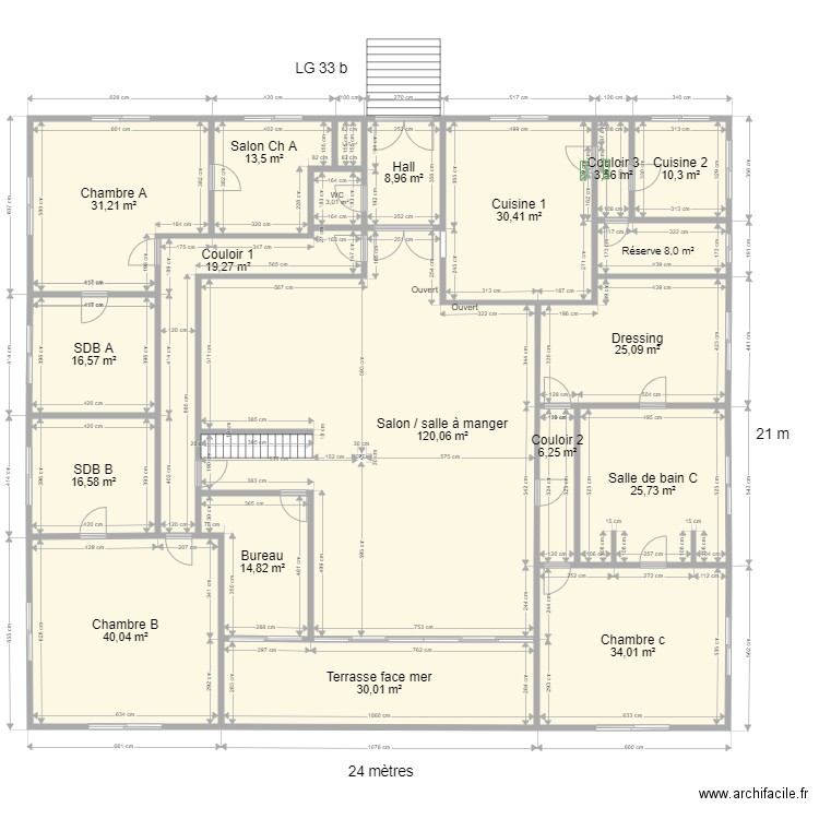 LG33. Plan de 0 pièce et 0 m2