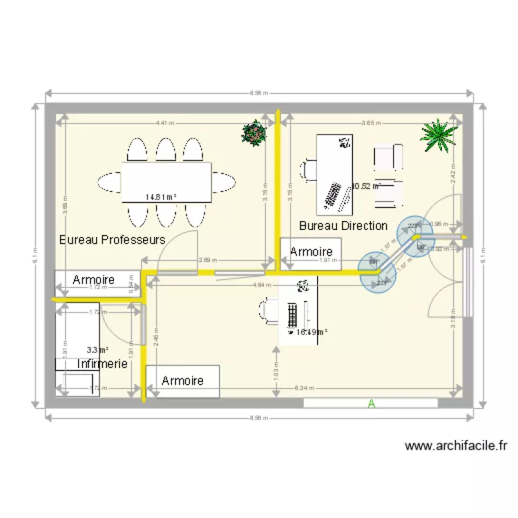 Accueil lycée Version DEVIS 3 OE Travaux finis . Plan de Accueil lycée Version DEVIS 3 OE Travaux finis . Plan de