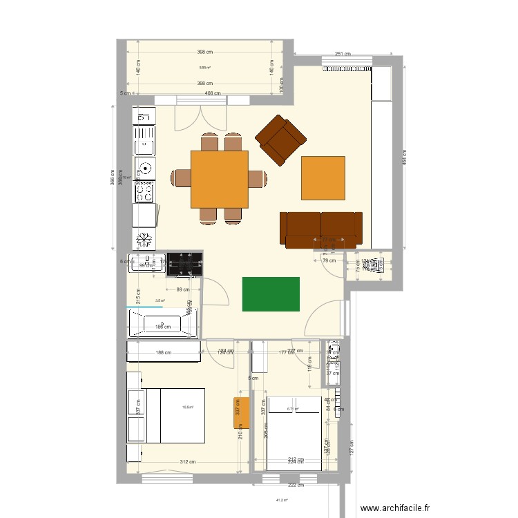 Appartement lav vaisselle 45. Plan de 0 pièce et 0 m2