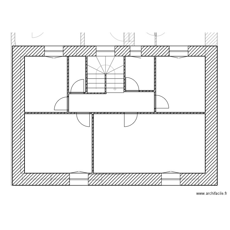 Fahys. Plan de 19 pièces et 137 m2