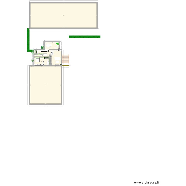 maison 2. Plan de 10 pièces et 693 m2