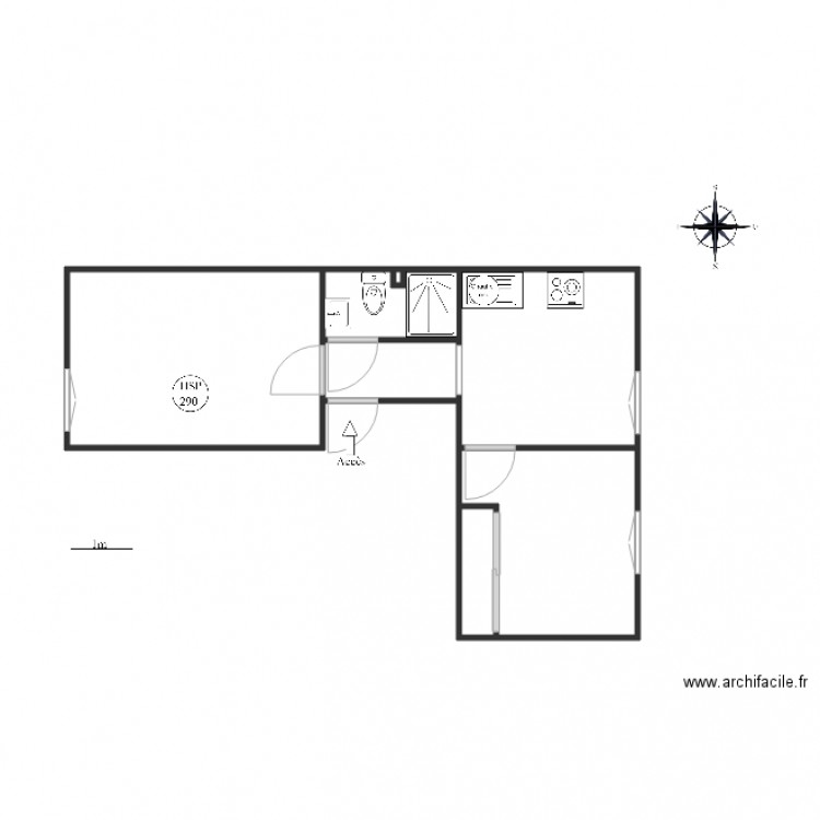 goyenetche appt 7 alsace. Plan de 0 pièce et 0 m2