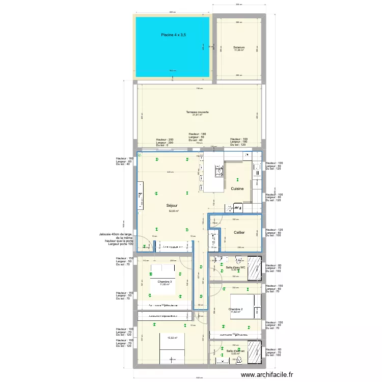 Bryssou Ouvertures V2. Plan de 