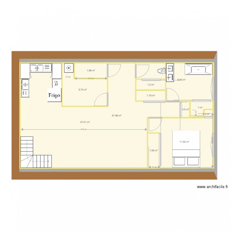 CAVE CHRISTAIN 3CH. Plan de 0 pièce et 0 m2