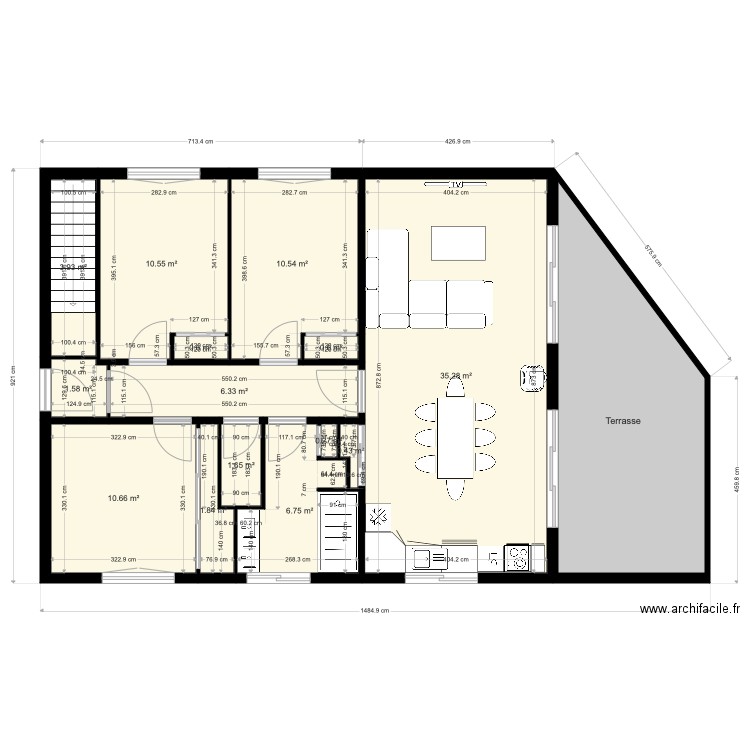 Maison Coms structure. Plan de 0 pièce et 0 m2