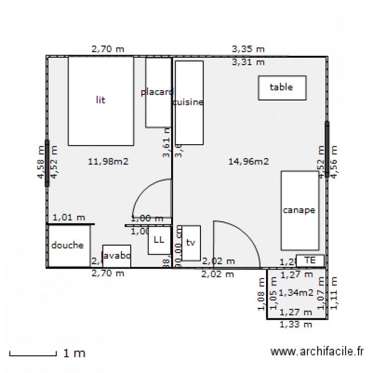 appart104bis. Plan de 0 pièce et 0 m2