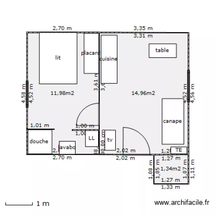 appart104bis. Plan de appart104bis. Plan de