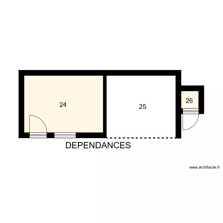 184874 LADOUCE. Plan de 