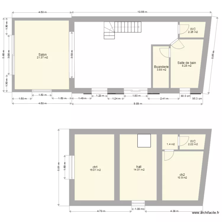 Cotation Projet Rénovation Grange . Plan de Cotation Projet Rénovation Grange . Plan de