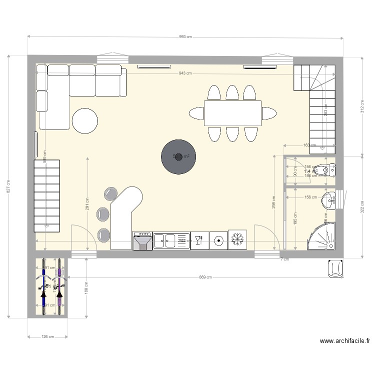 Saint Gildas de Rhuis 1. Plan de 0 pièce et 0 m2