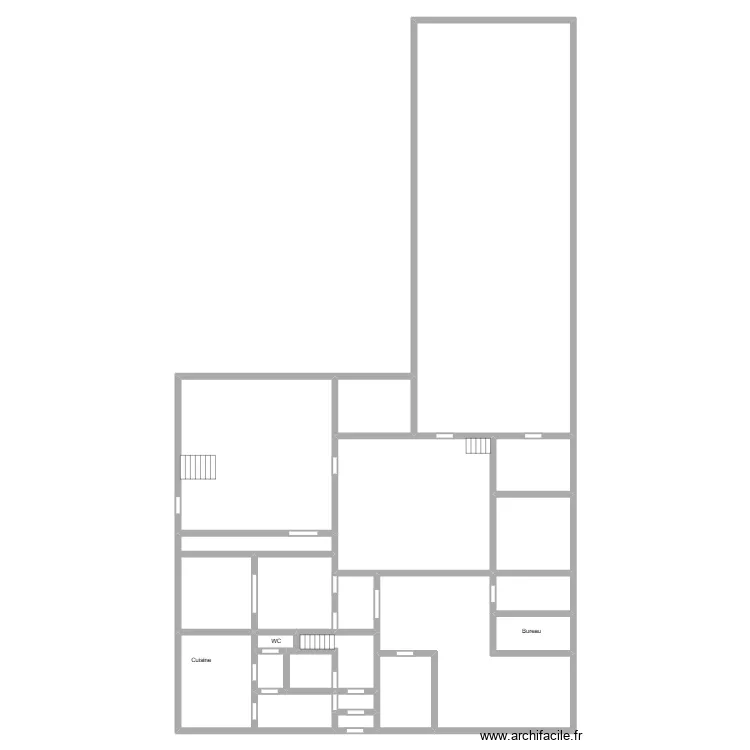 Thomas & Piron. Plan de 20  et 461 m²