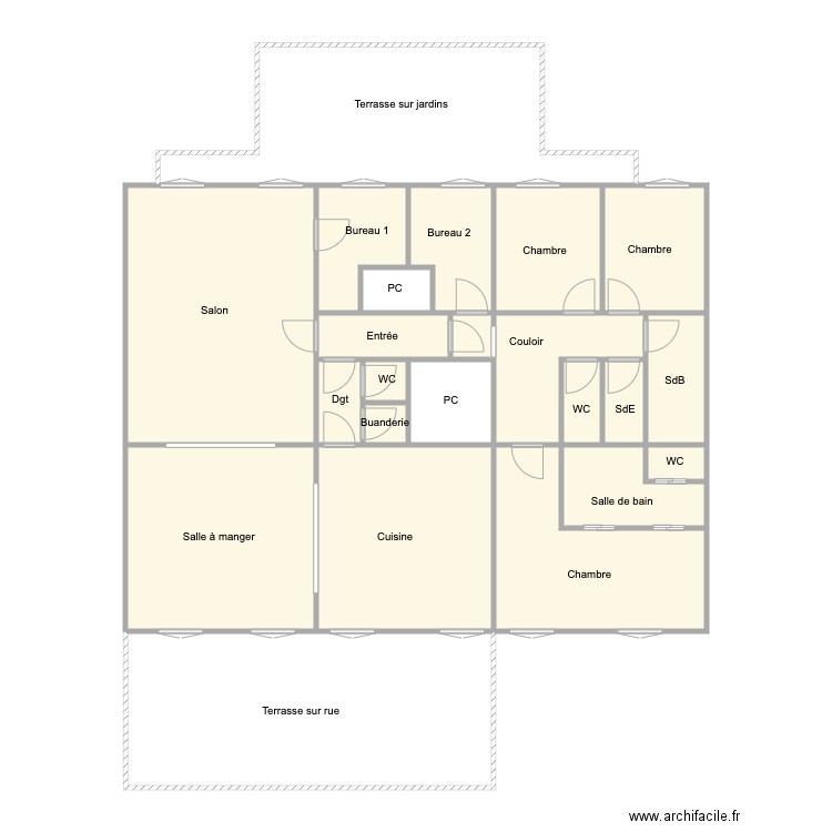 18 saussiere. Plan de 0 pièce et 0 m2