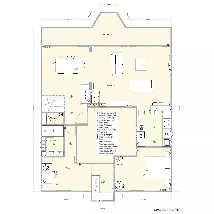 Pornichet De Gaulle RDC peu modifV4. Plan de Pornichet De Gaulle RDC peu modifV4. Plan de