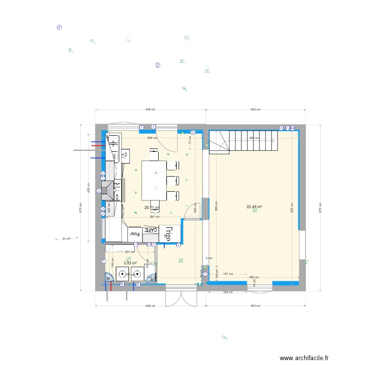 cuisine. Plan de 0 pièce et 0 m2