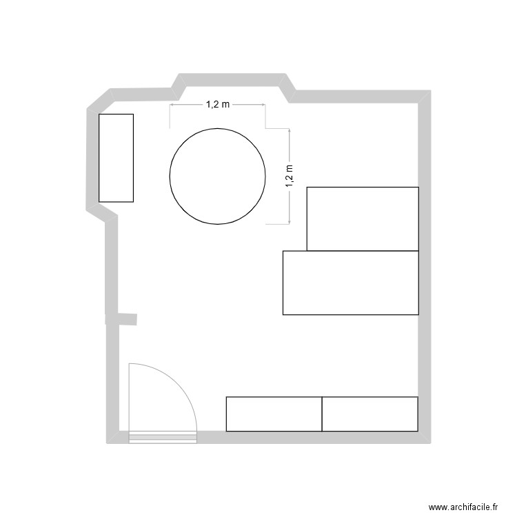 Bureau Sabrina et Clément. Plan de 0 pièce et 0 m2