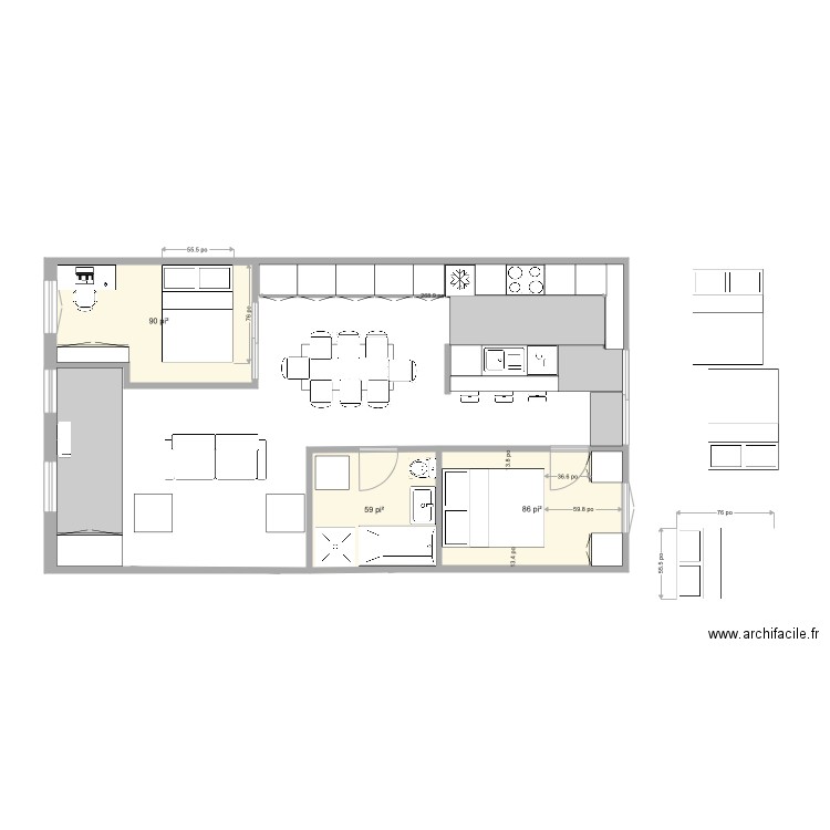 5093 Chambord Option 45. Plan de 0 pièce et 0 m2