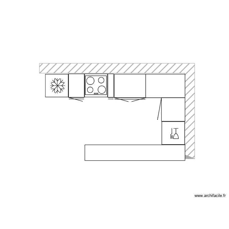 cuisine. Plan de cuisine. Plan de