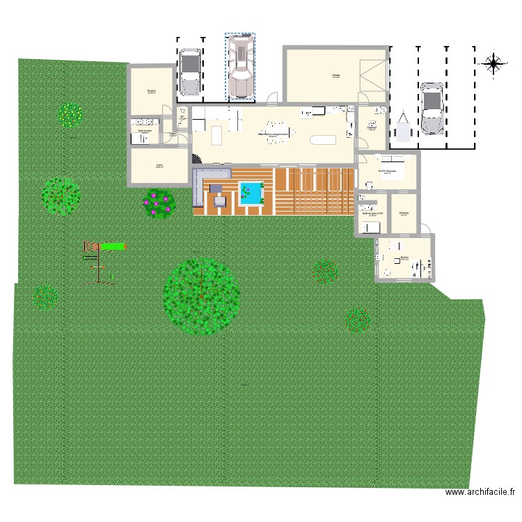 Plan en Z 2. Plan de 0 pièce et 0 m2