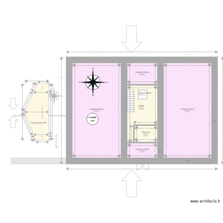 SCI SAMLENI. Plan de 24 pièces et 514 m2