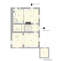 PLAN EXISTANT 2 EME &Eacute;TAGE JB M RDC 