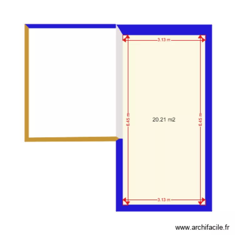 BARDAGE GARAGE. Plan de 
