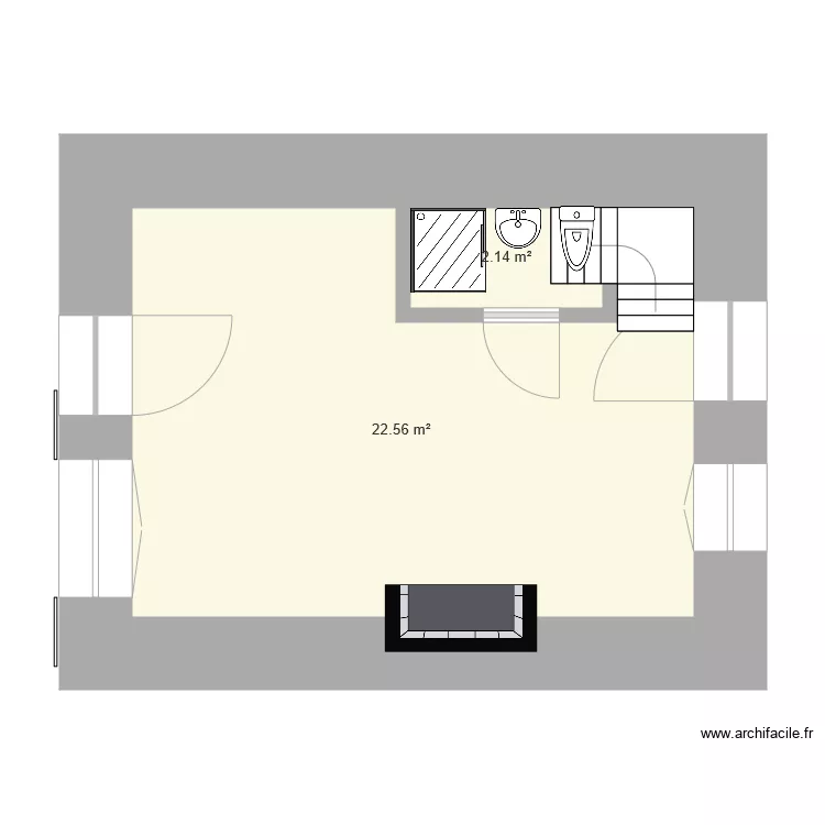 rdc. Plan de rdc. Plan de