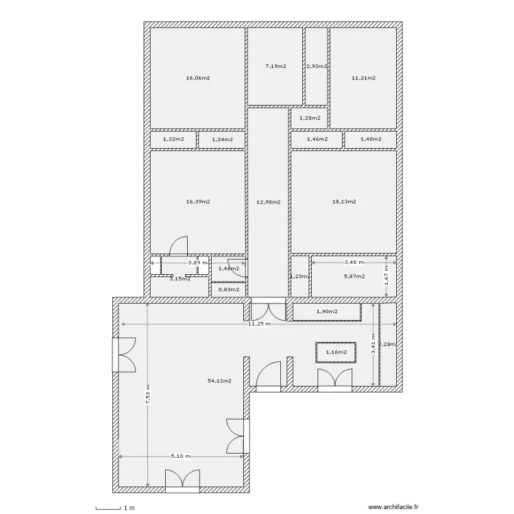 maison pm20. Plan de 