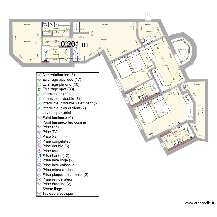 NATAF. Plan de 0 pièce et 0 m2