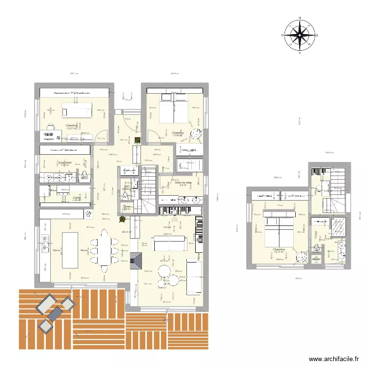 Petite Maison 3. Plan de 
