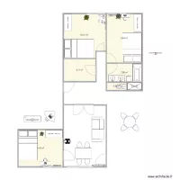 Chambre salle de bain