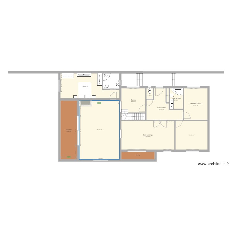 Plan Maison Micka et Jen. Plan de 0 pièce et 0 m2