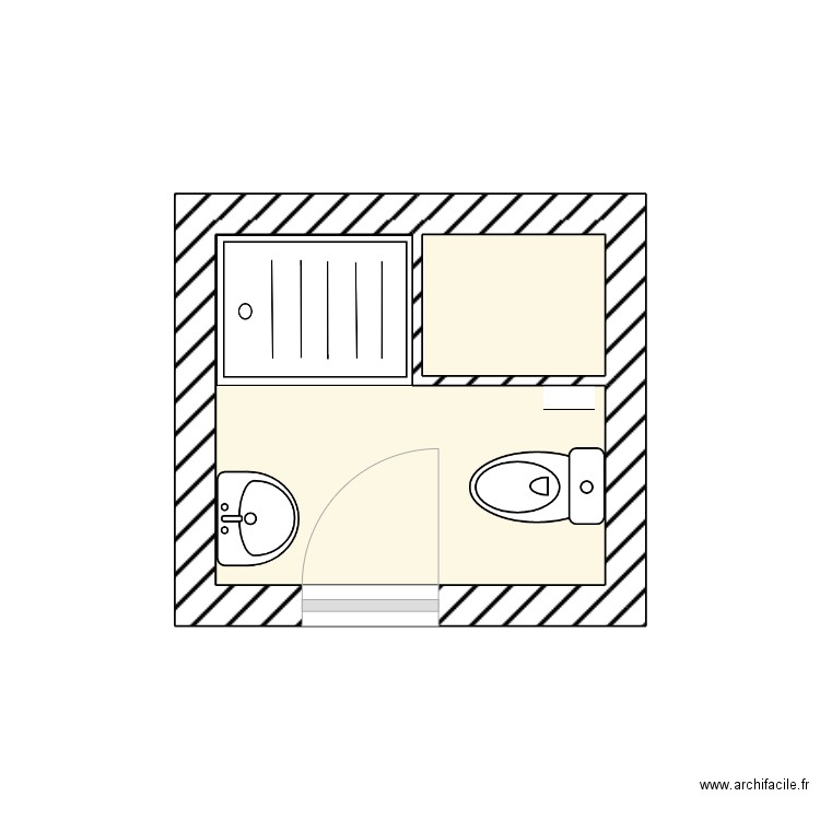 ALLIAUD ETAT DES LIEUX RDC. Plan de 0 pièce et 0 m2