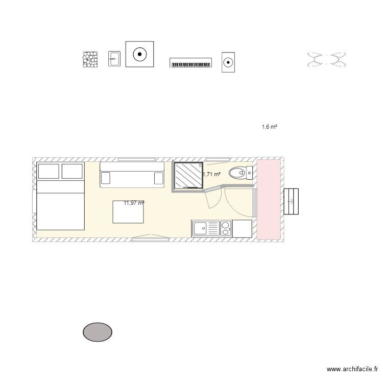 roulOTTE 650 STOCK. Plan de 0 pièce et 0 m2