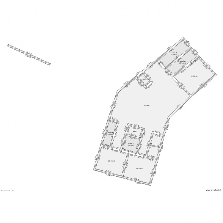 maison 3. Plan de 0 pièce et 0 m2