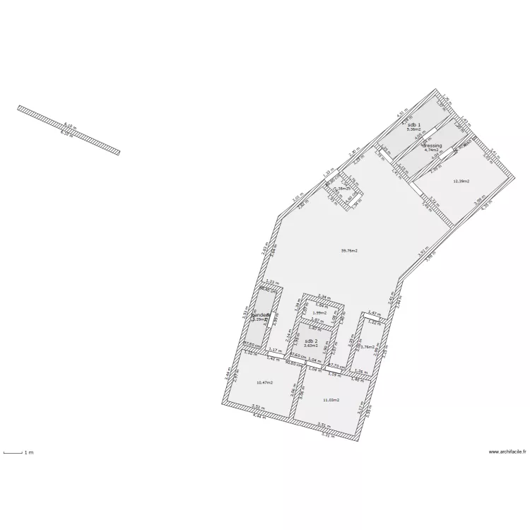 maison 3. Plan de 