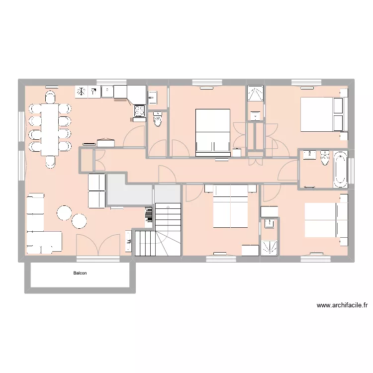 Ekrin des Cimes No3. Plan de 