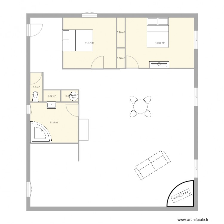 PLAN Maison 2. Plan de 0 pièce et 0 m2